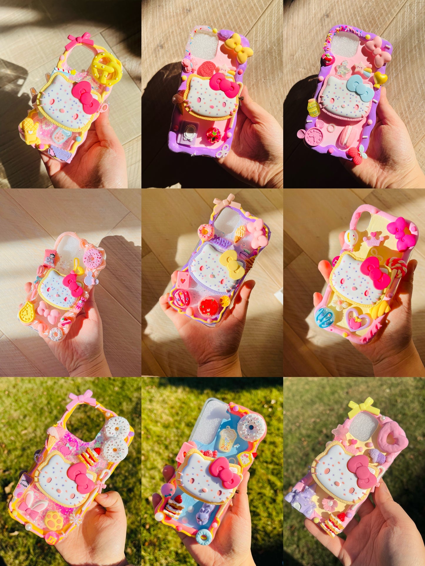 Hello Kitty Cookie Full Cover Phone Case