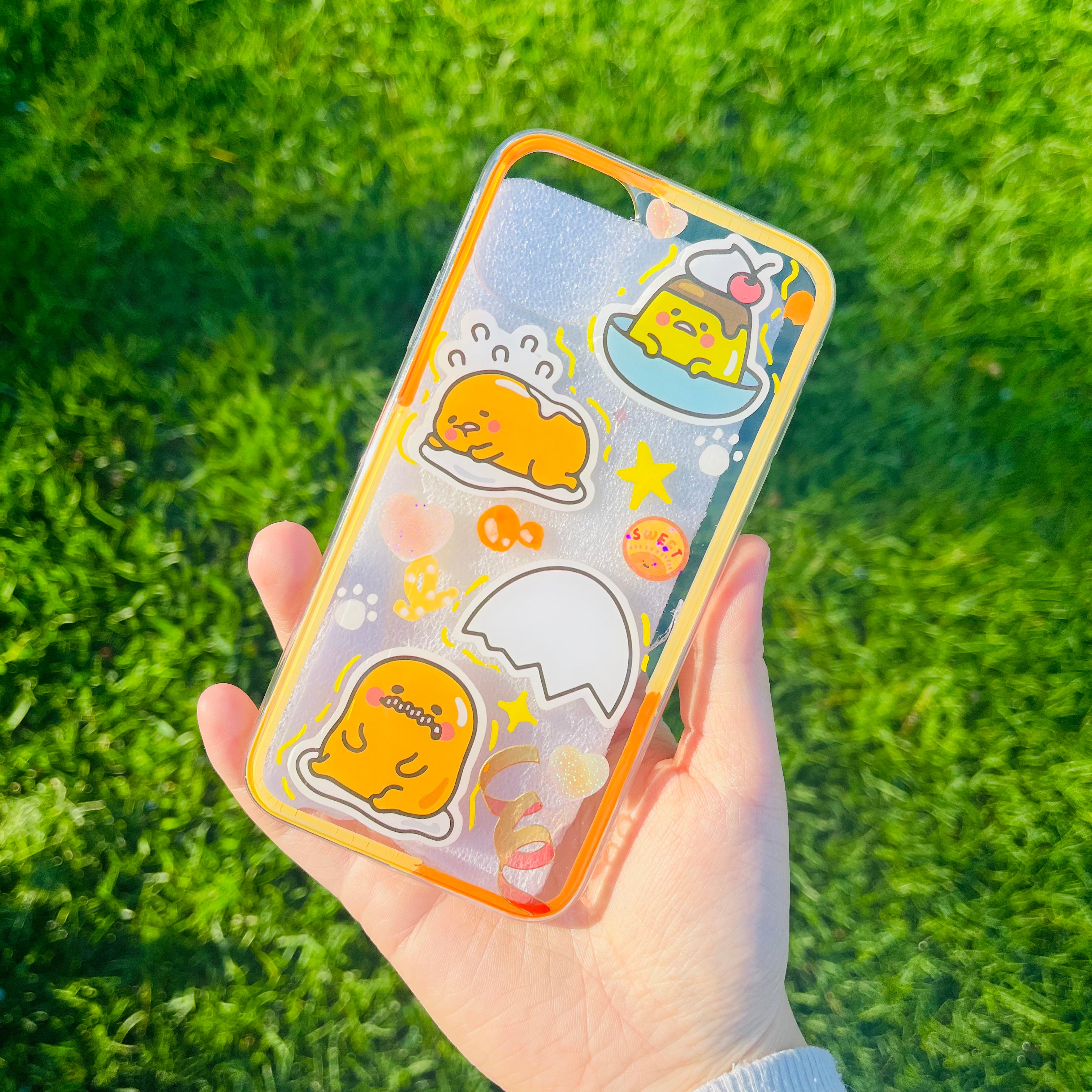 Gudetama Resin Phone Case AmberCraftDesign