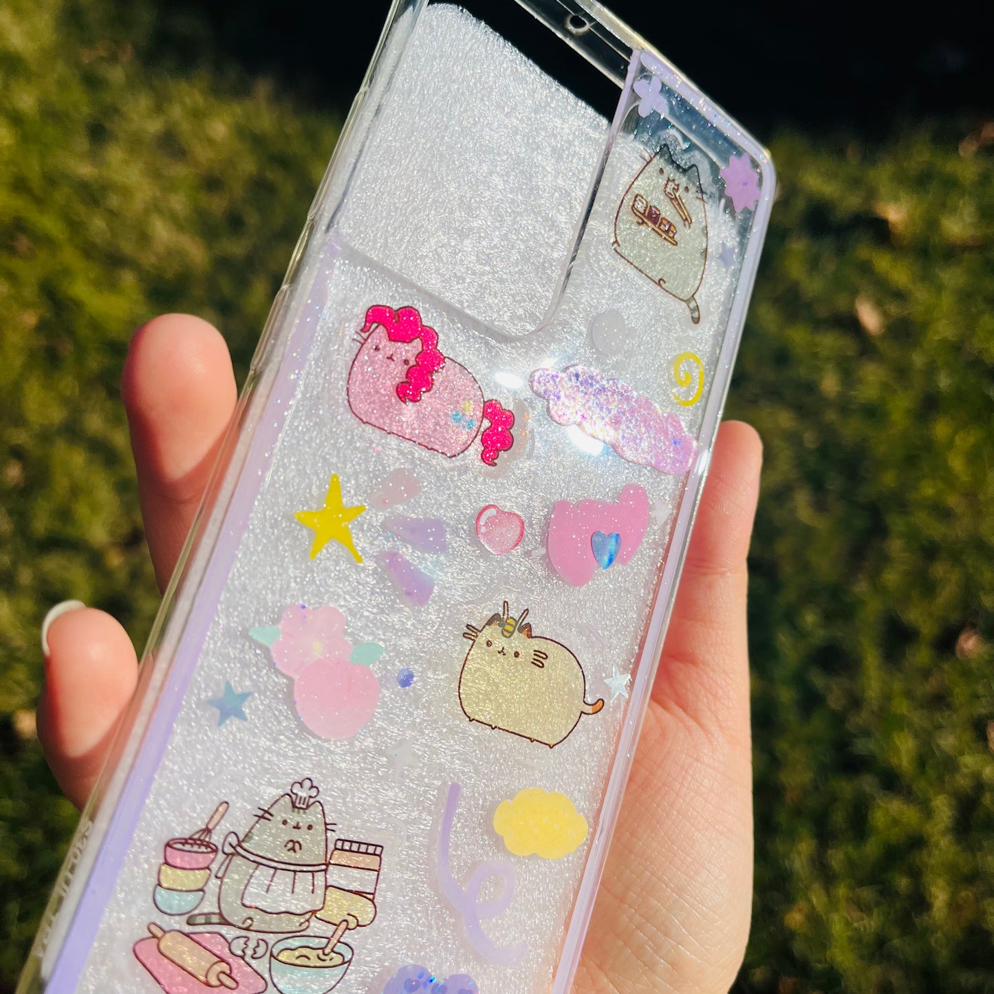 Pusheen Cat Resin Phone Cases