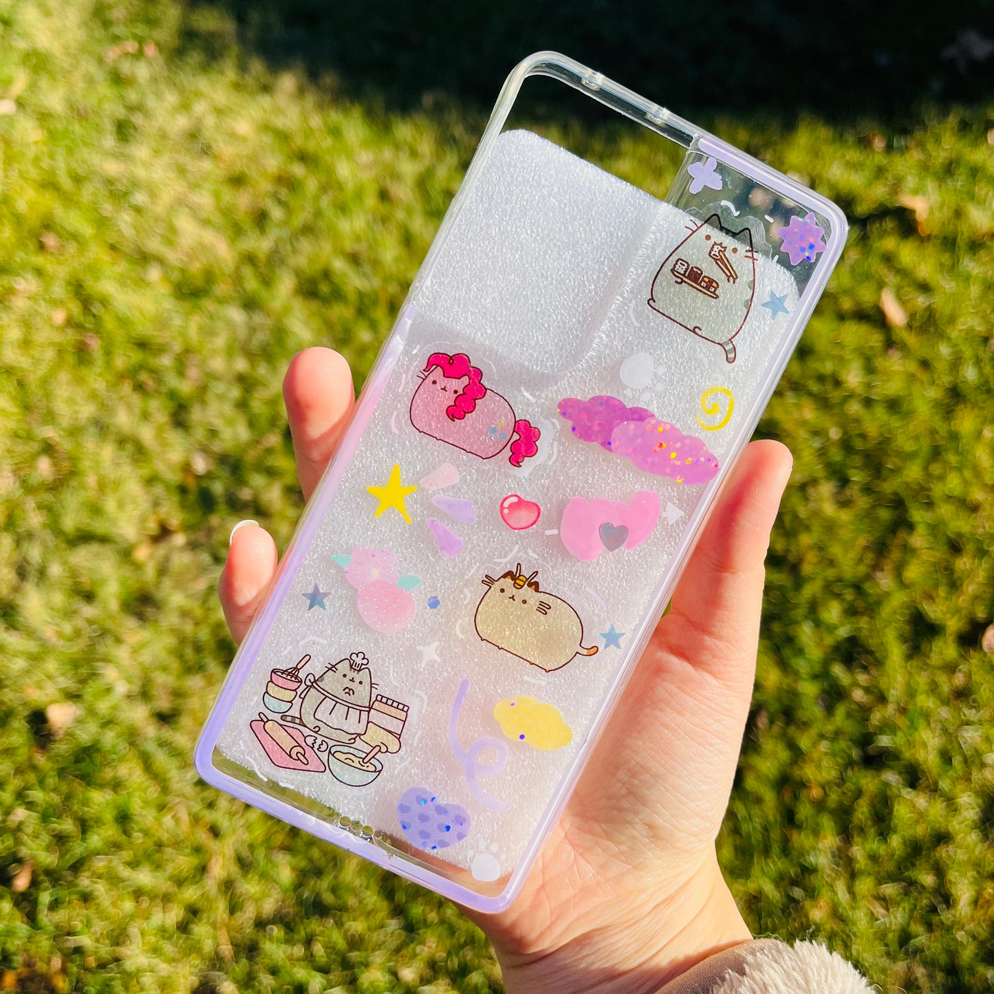 Pusheen Cat Resin Phone Cases