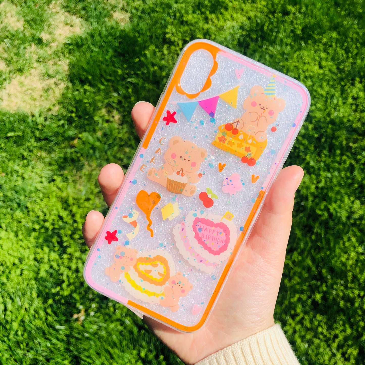 Bears Birthday Resin Phone Case