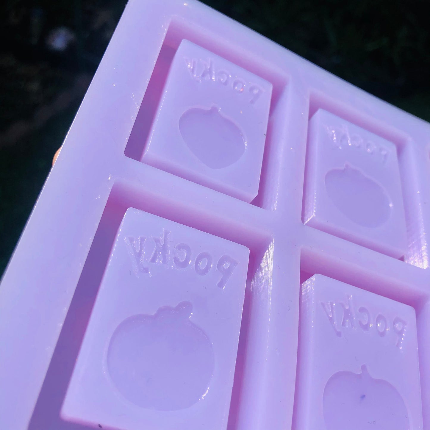 6 Pack Pocky Silicone Resin Shaker Mold