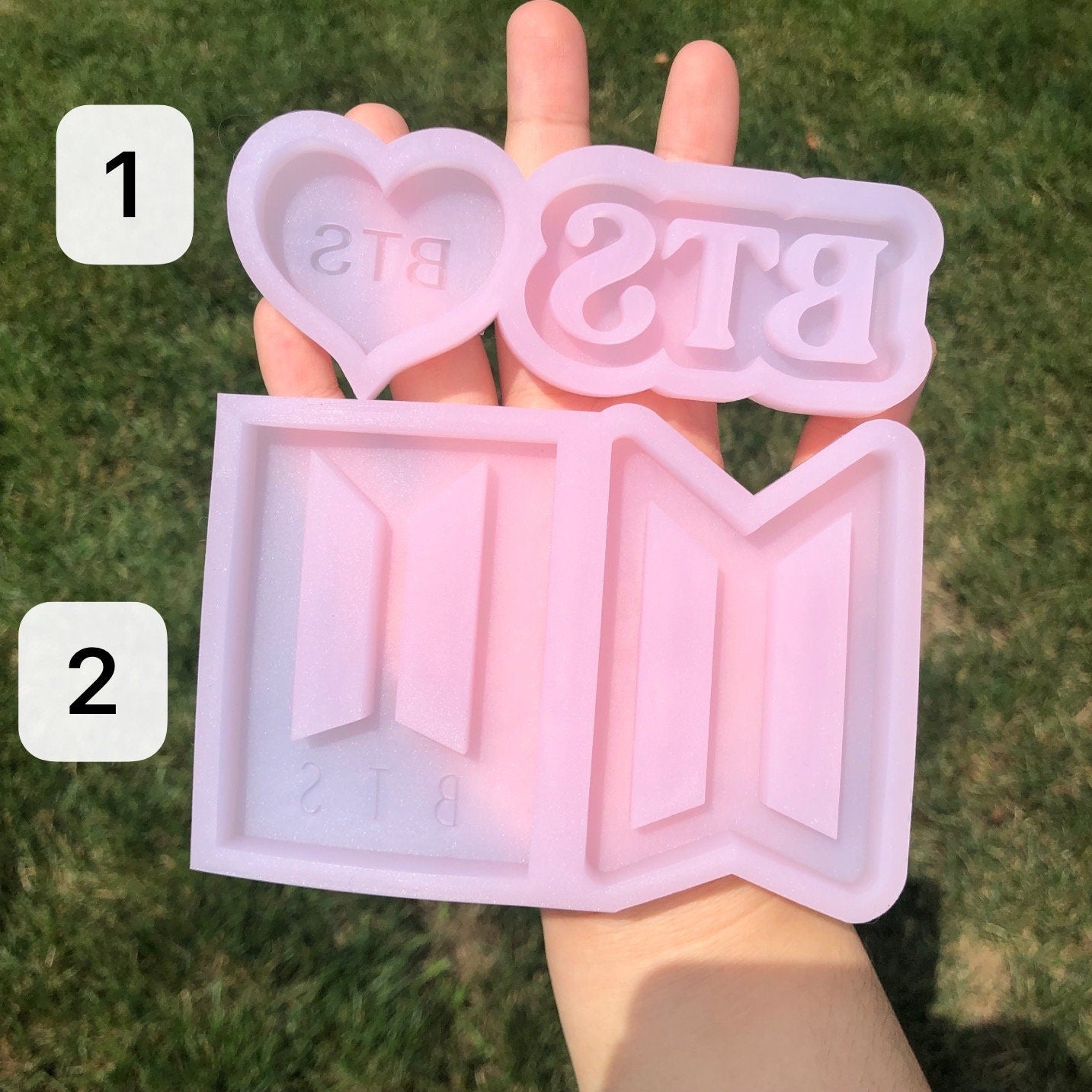 BTS Silicone Resin Shaker Mold