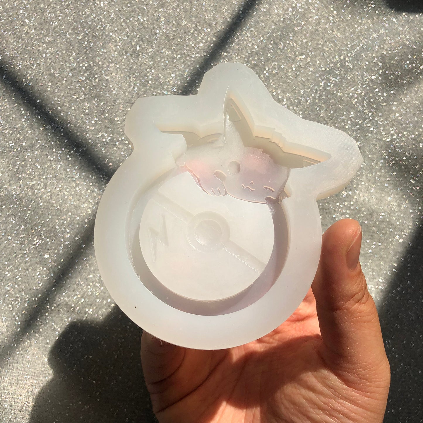 Pikachu Resin Shaker Mold