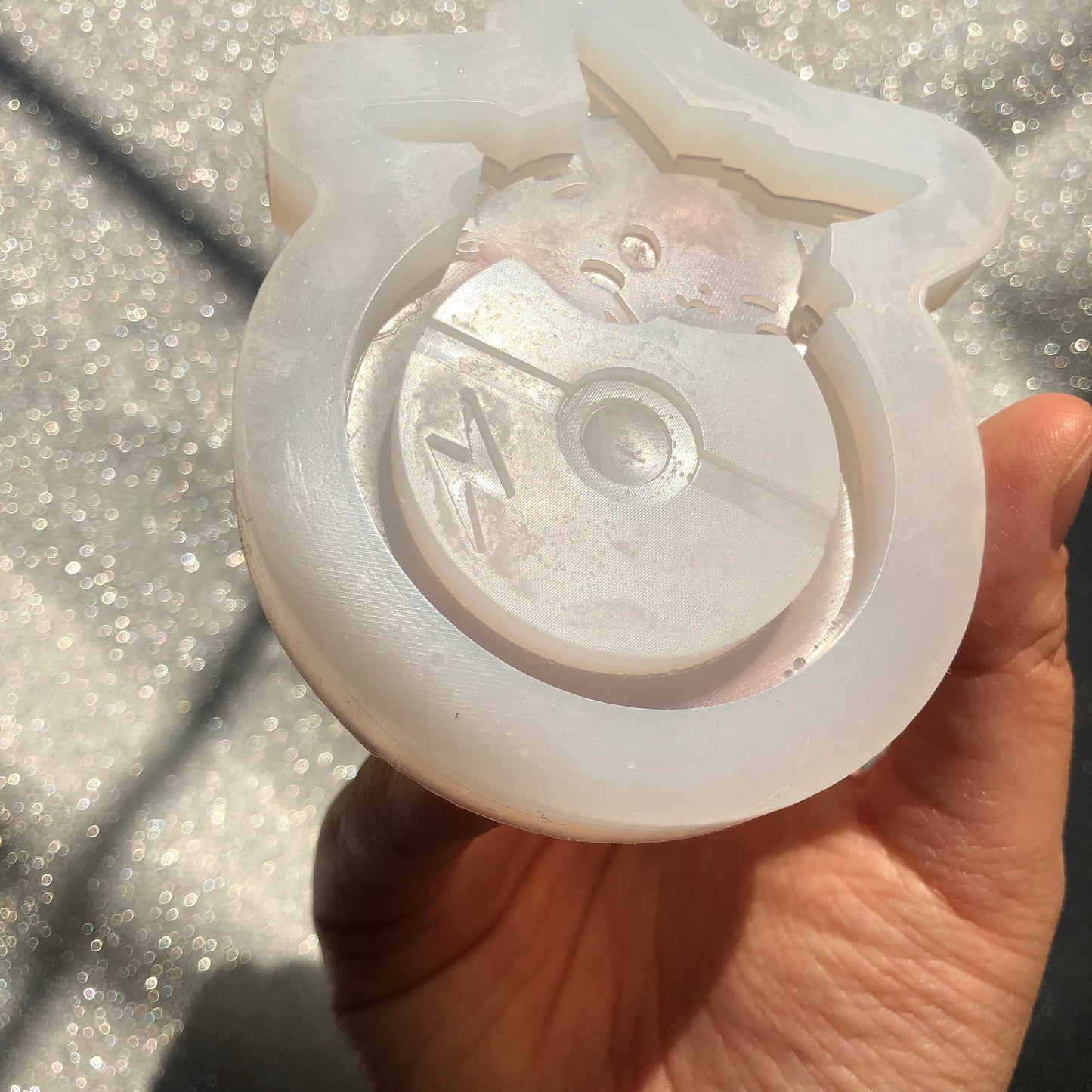 Pikachu Resin Shaker Mold