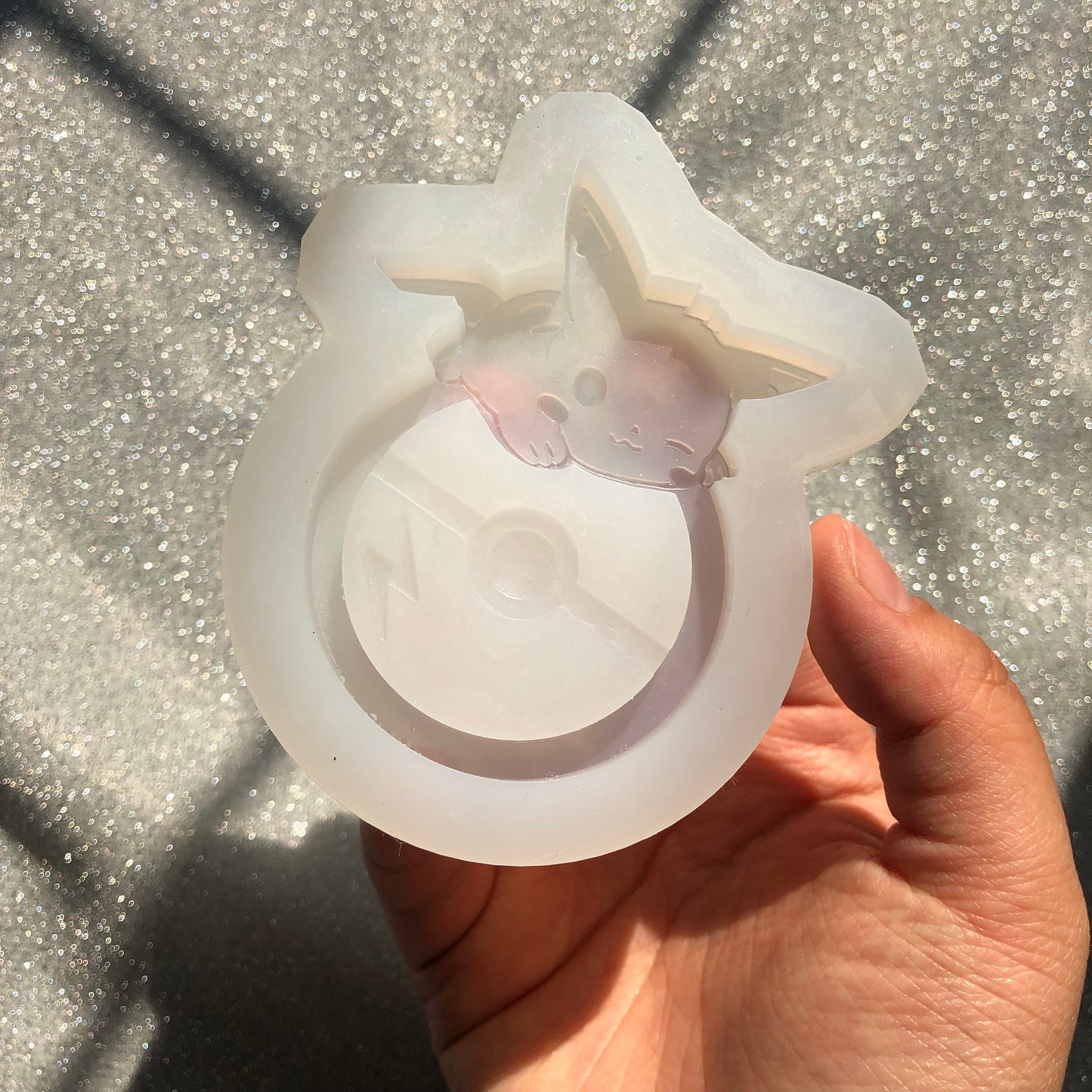 Pikachu Resin Shaker Mold