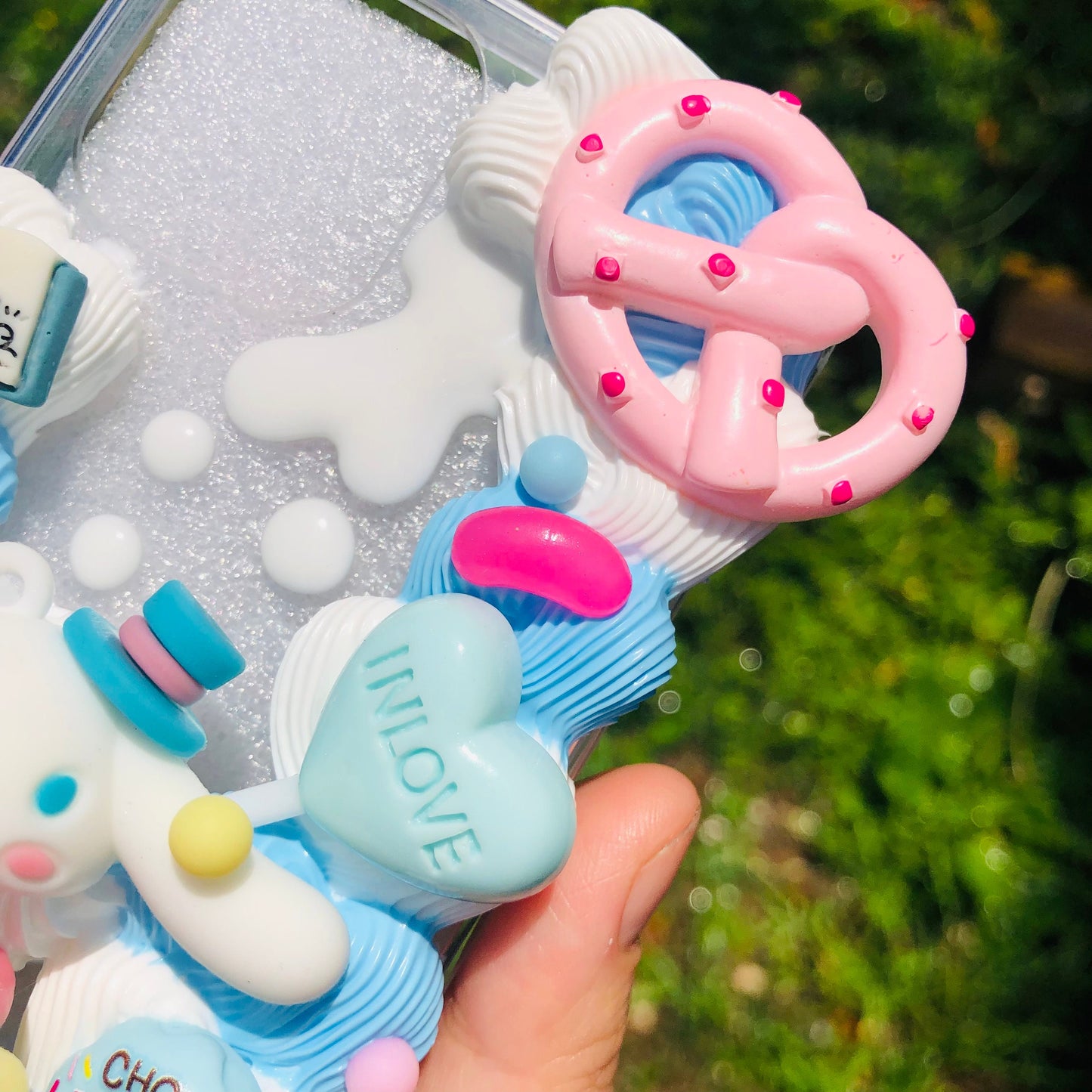 Cinnamoroll Border Wrap Phone Case