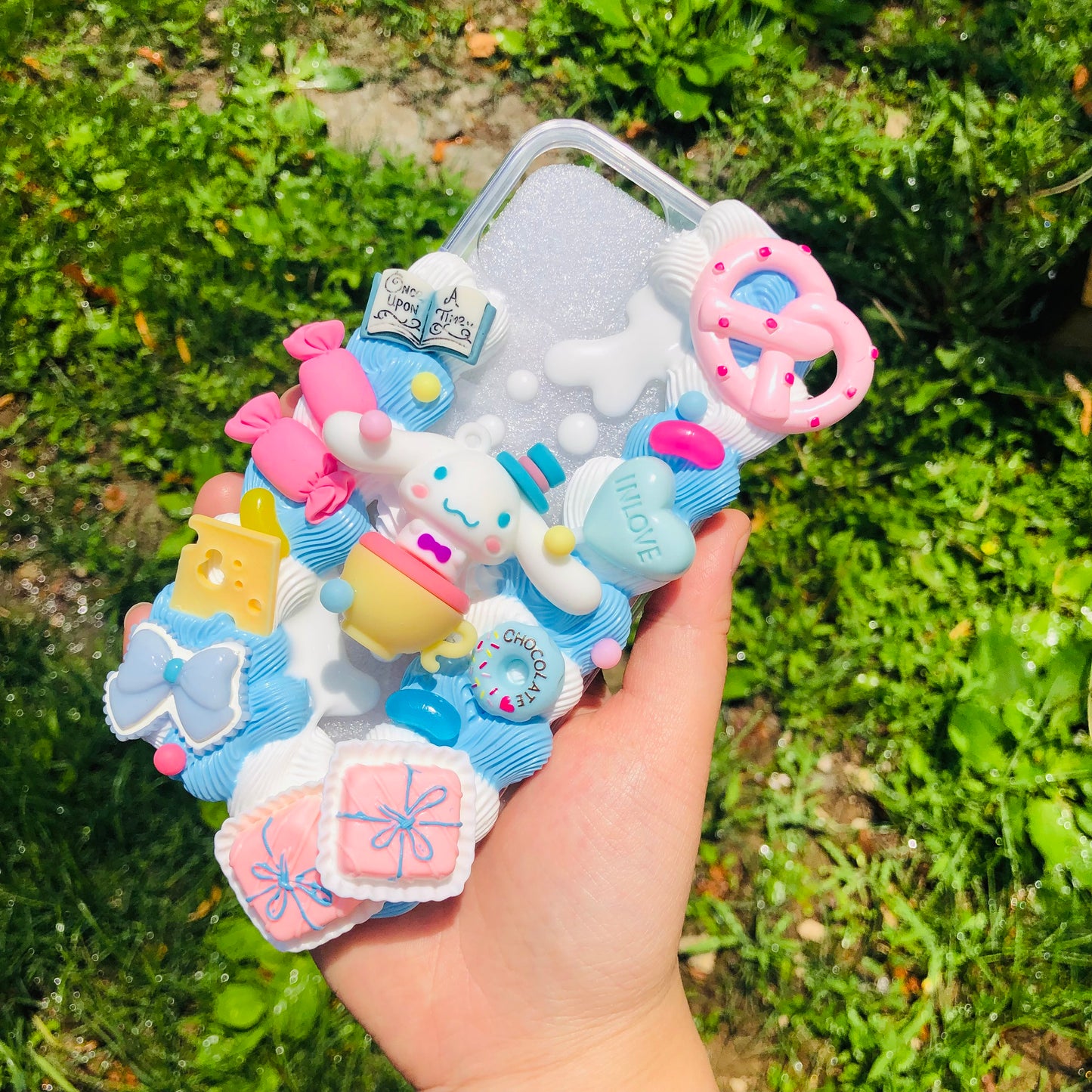 Cinnamoroll Border Wrap Phone Case