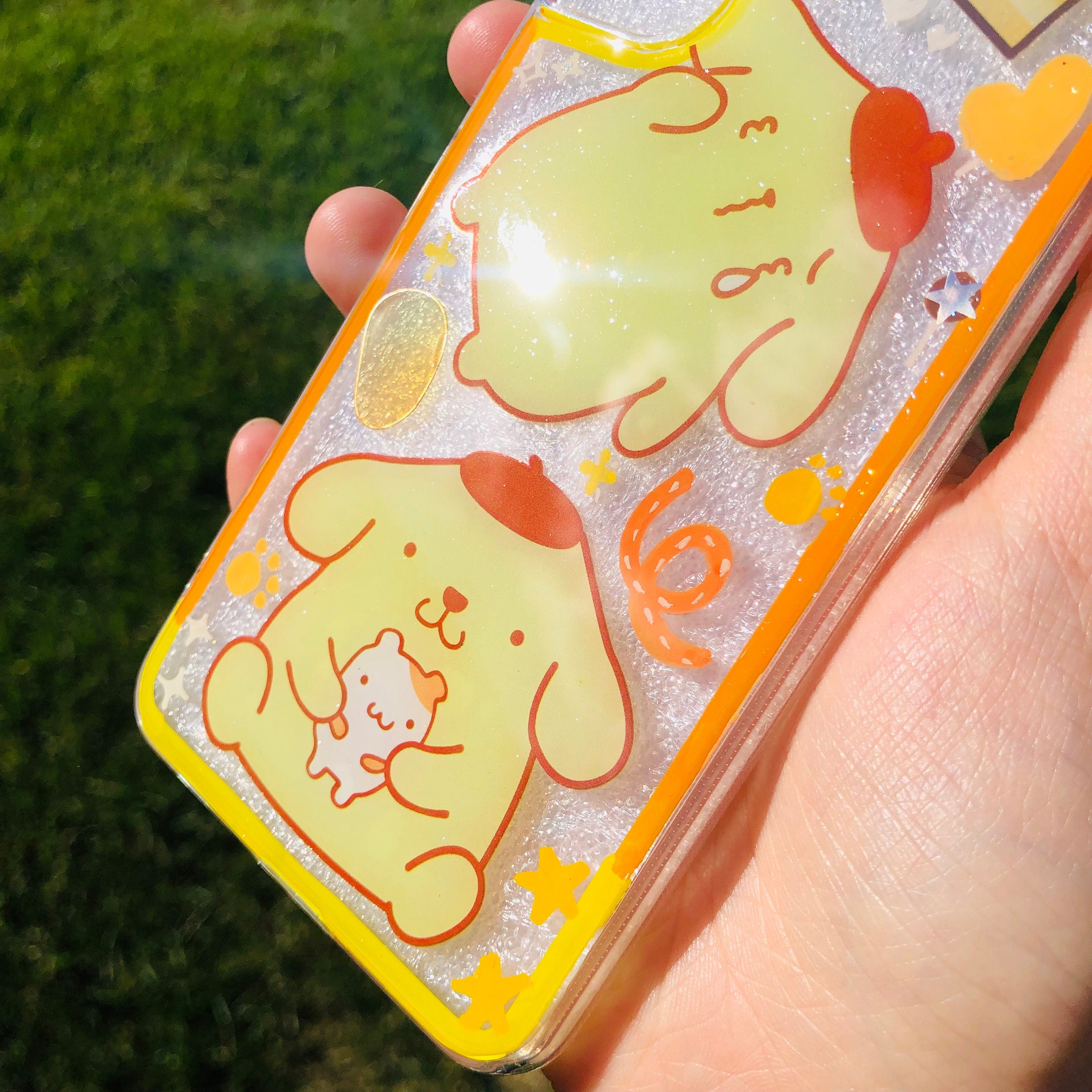 Pompompurin Resin Phone Case AmberCraftDesign