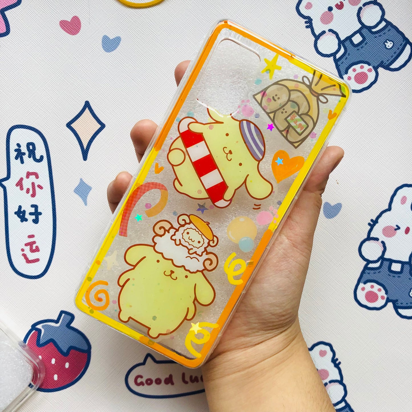 Pompompurin  Resin Phone Case