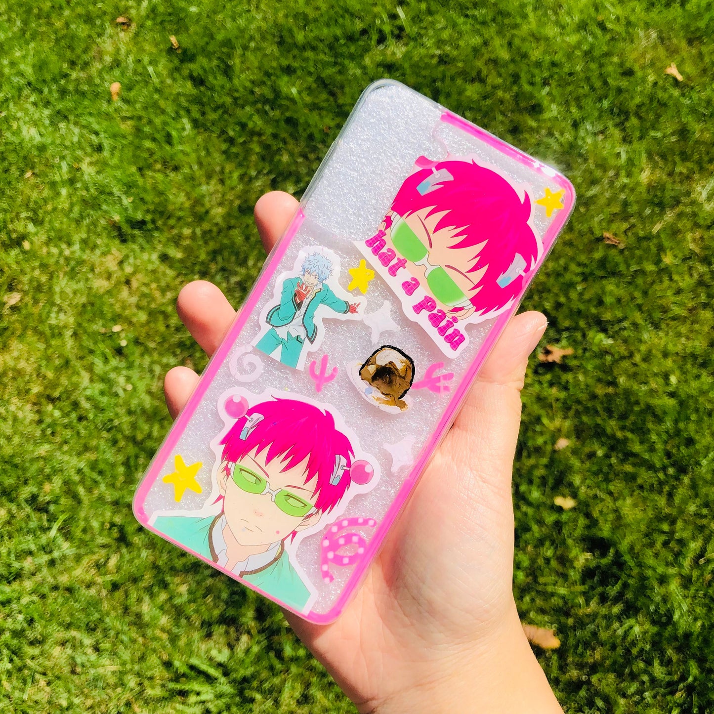 Saiki Kusuo no Ψ Nan Resin Phone Case