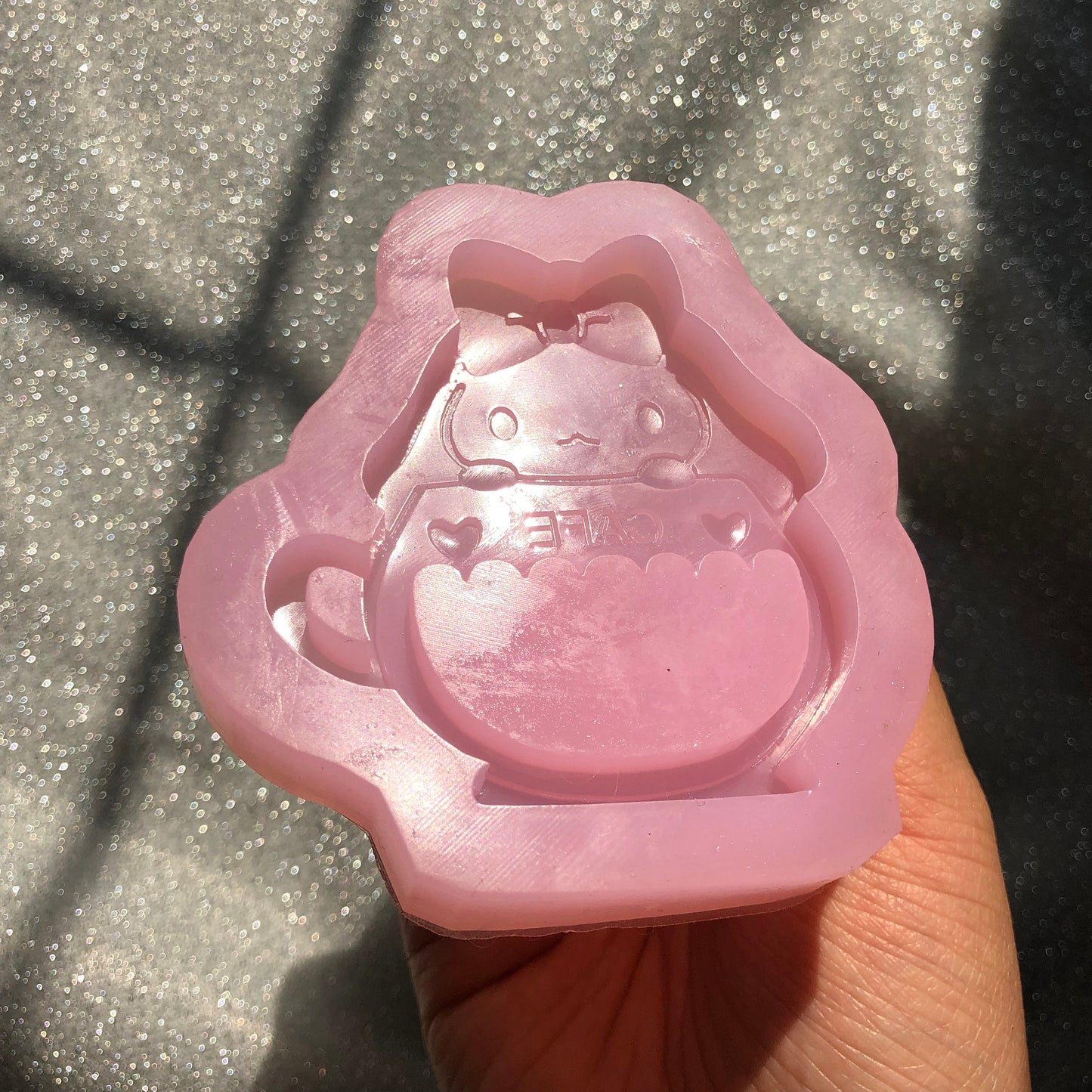 Cinnamoroll Tea Cup Silicone Resin Shaker Mold