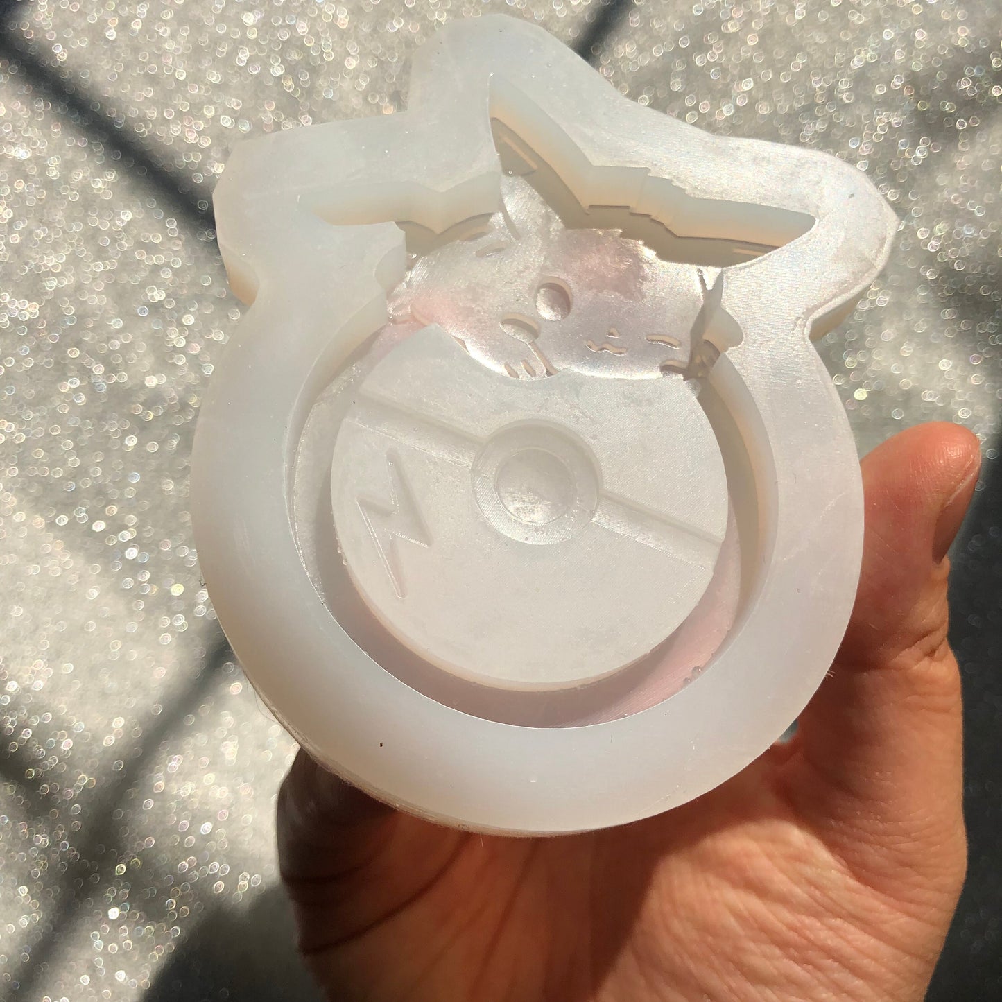 Pikachu Resin Shaker Mold