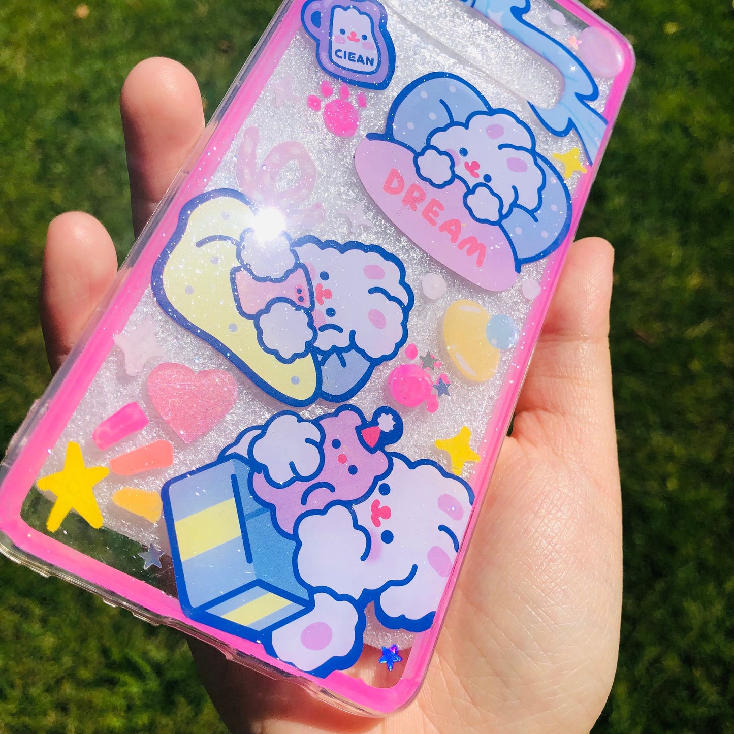 Fluffy Bunny Resin Case