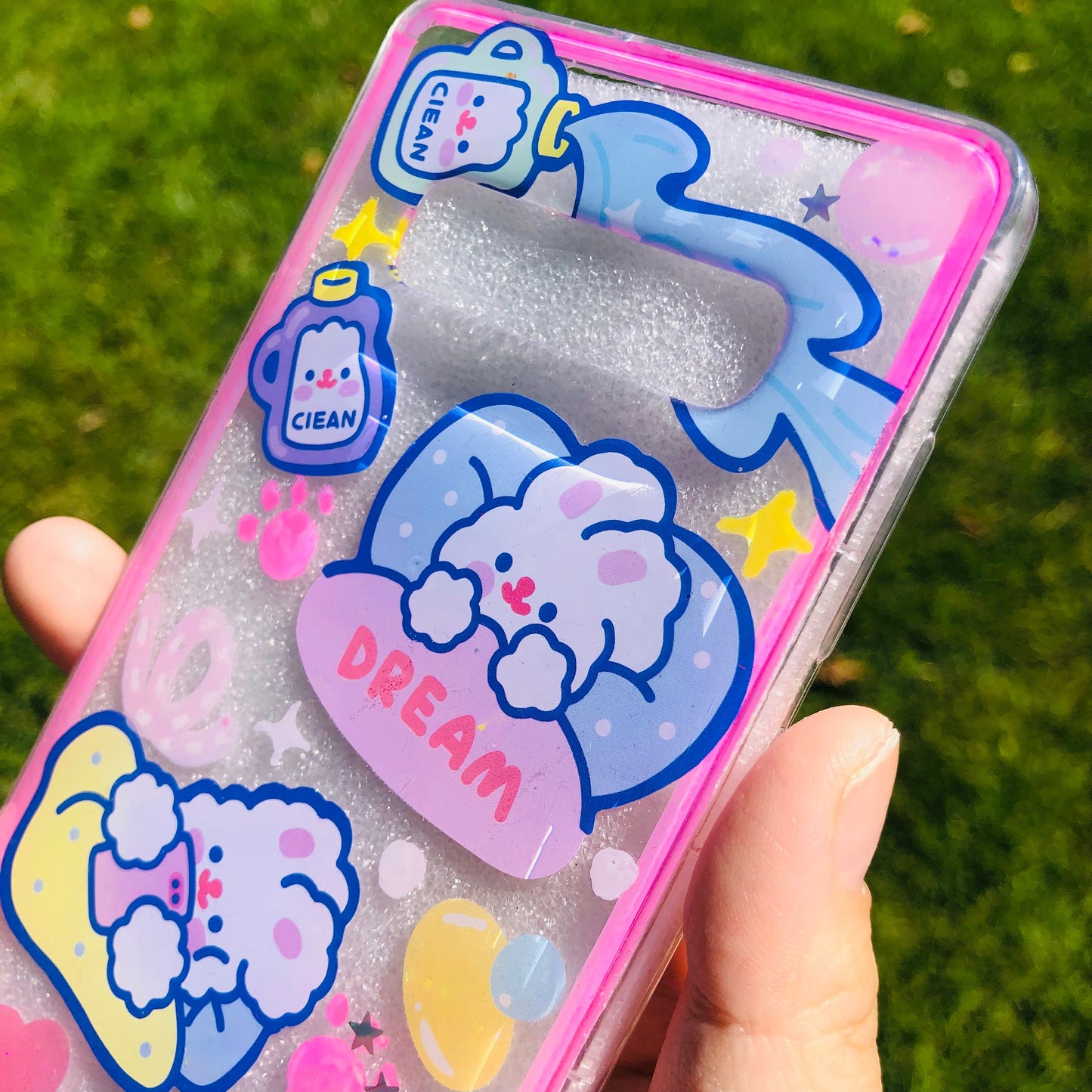 Fluffy Bunny Resin Case