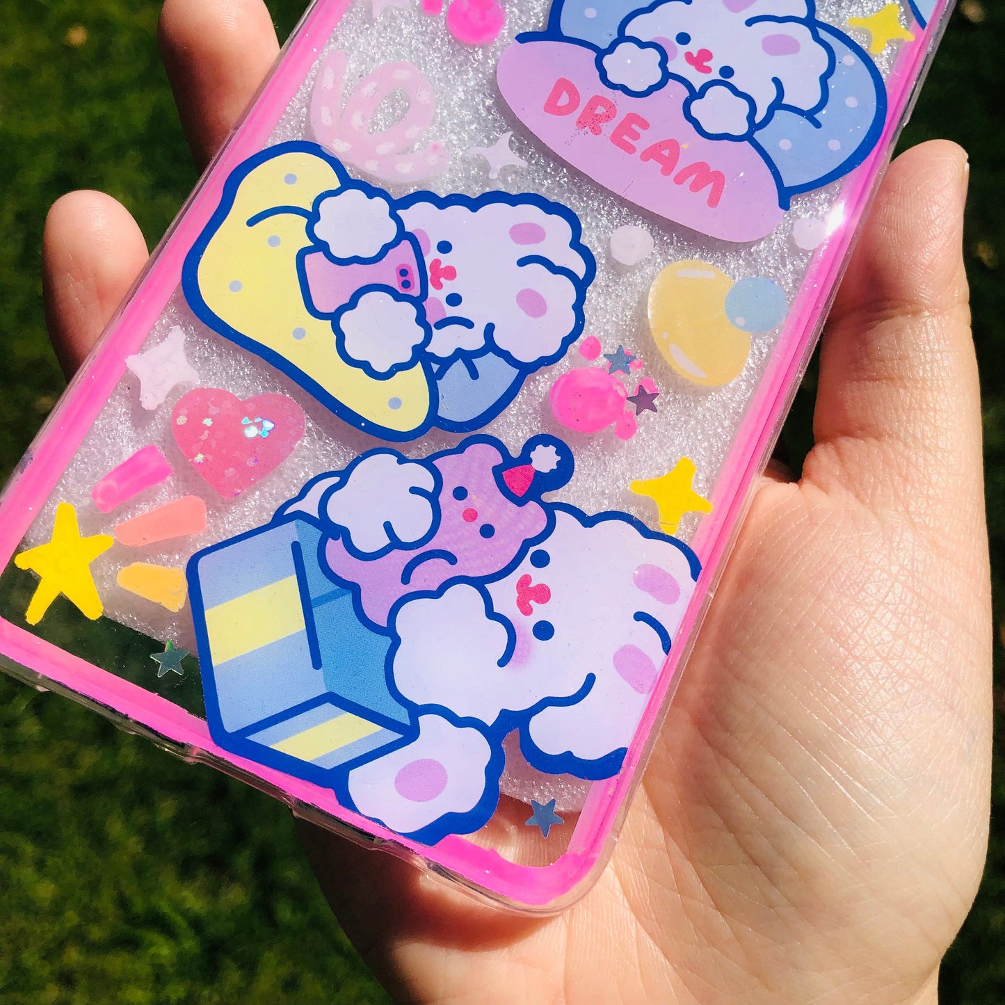 Fluffy Bunny Resin Case