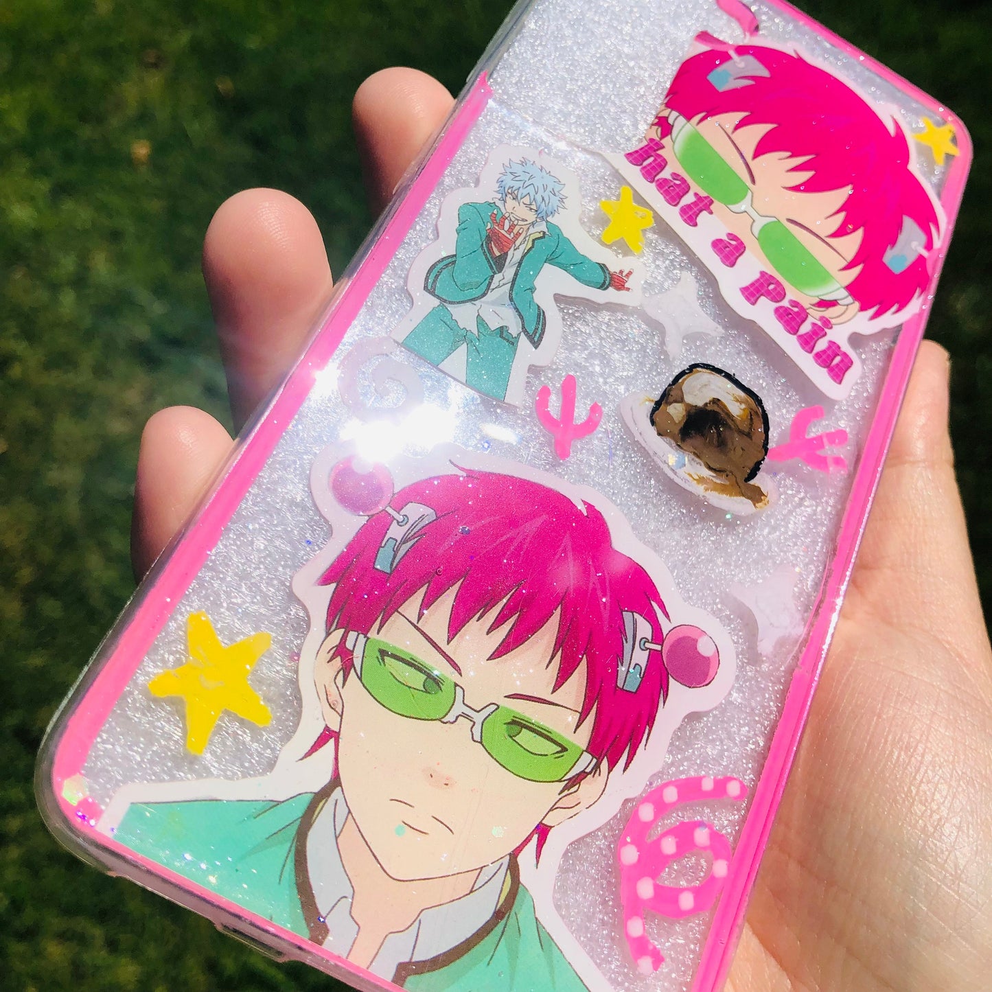 Saiki Kusuo no Ψ Nan Resin Phone Case