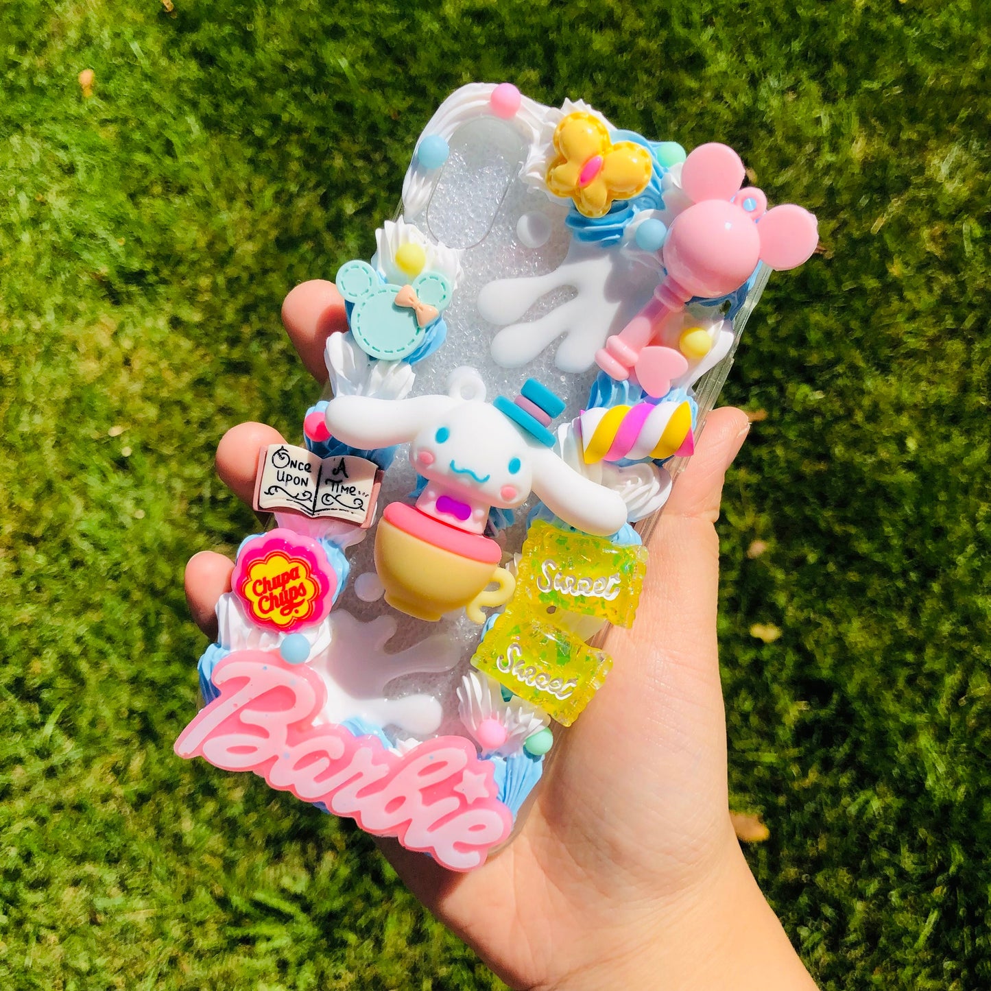 Cinnamoroll Border Wrap Phone Case