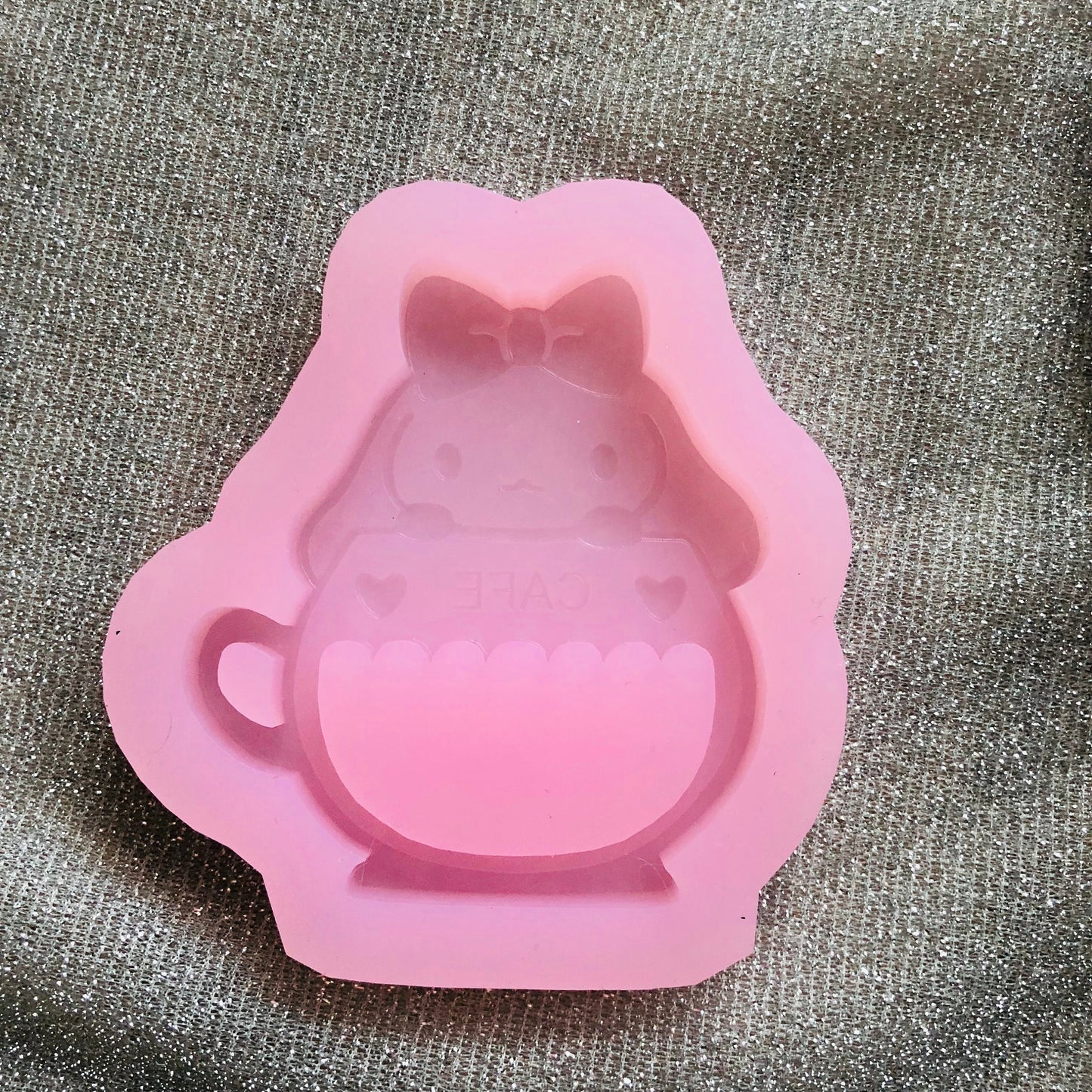 Cinnamoroll Tea Cup Silicone Resin Shaker Mold