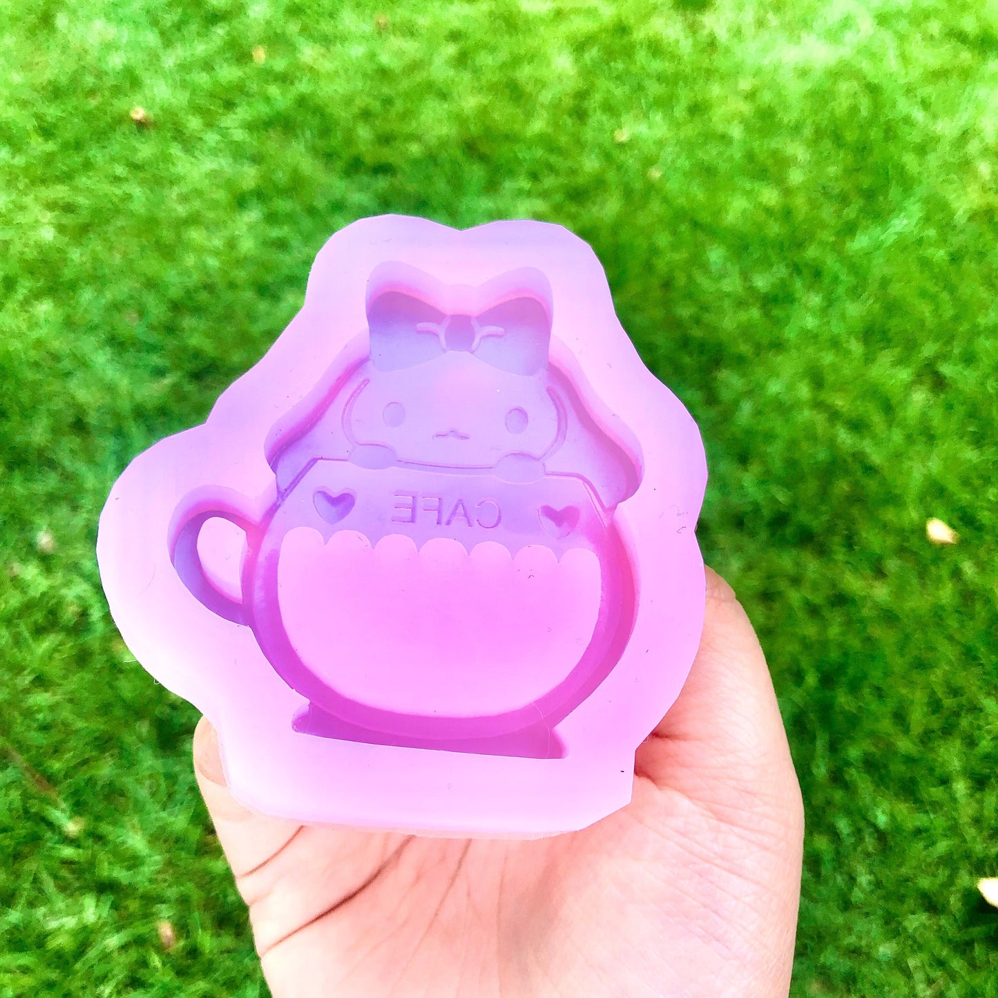 Cinnamoroll Tea Cup Silicone Resin Shaker Mold