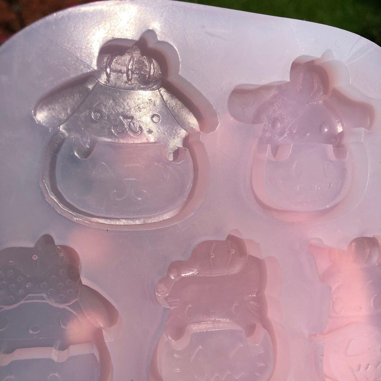 Sanrio Pumpkin Halloween Silicone Shaker Mold