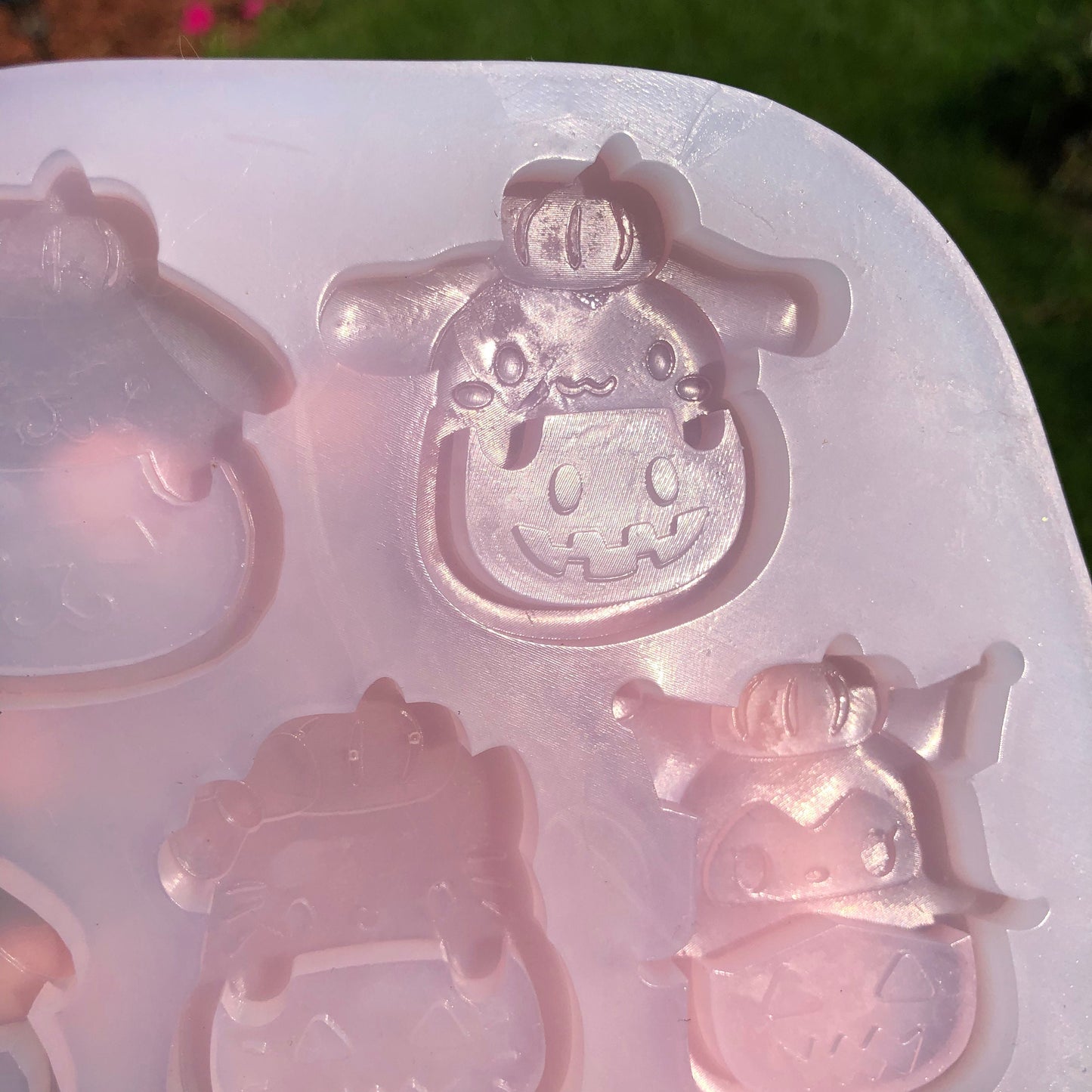 Sanrio Pumpkin Halloween Silicone Shaker Mold