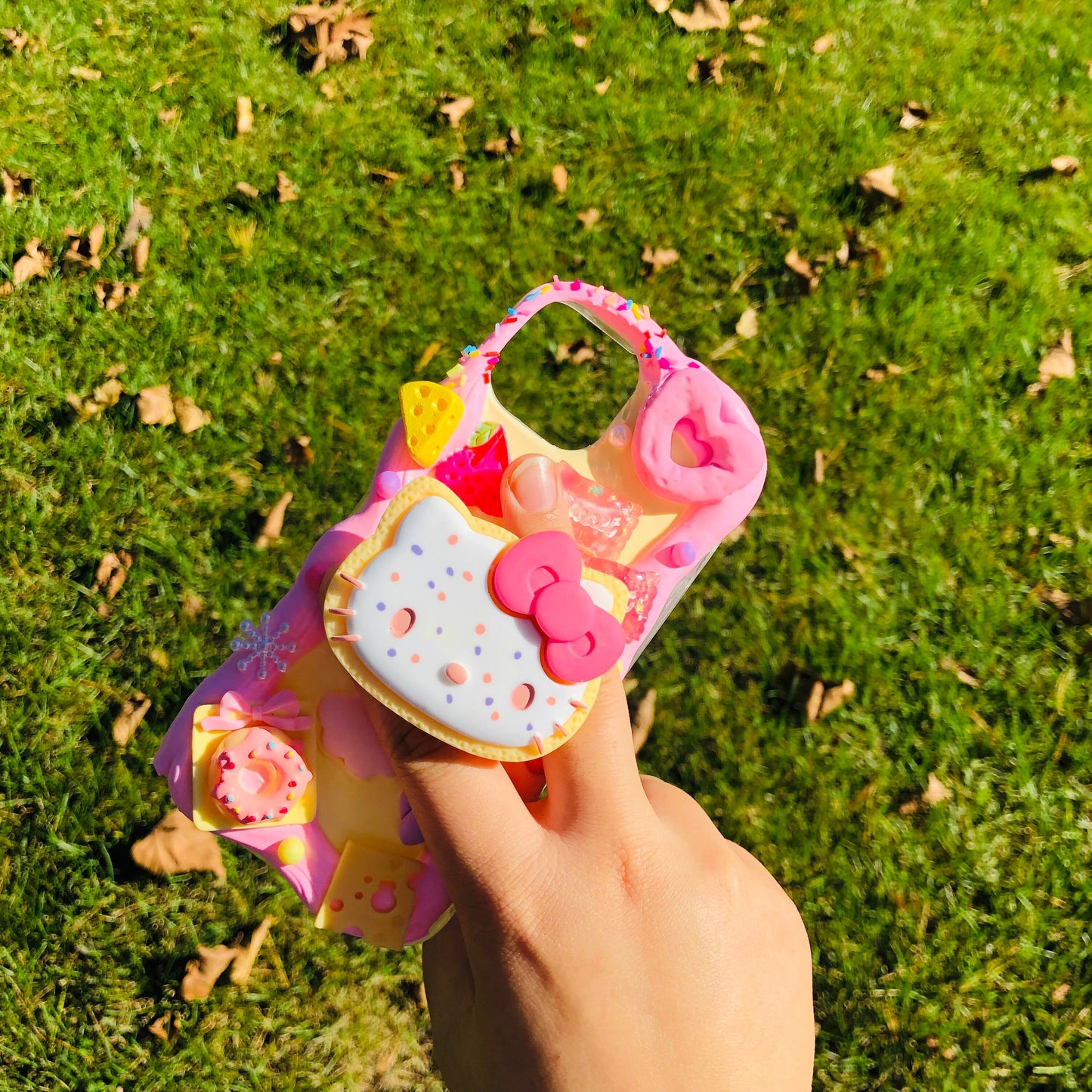 Hello Kitty Cookie Full Cover Phone Case