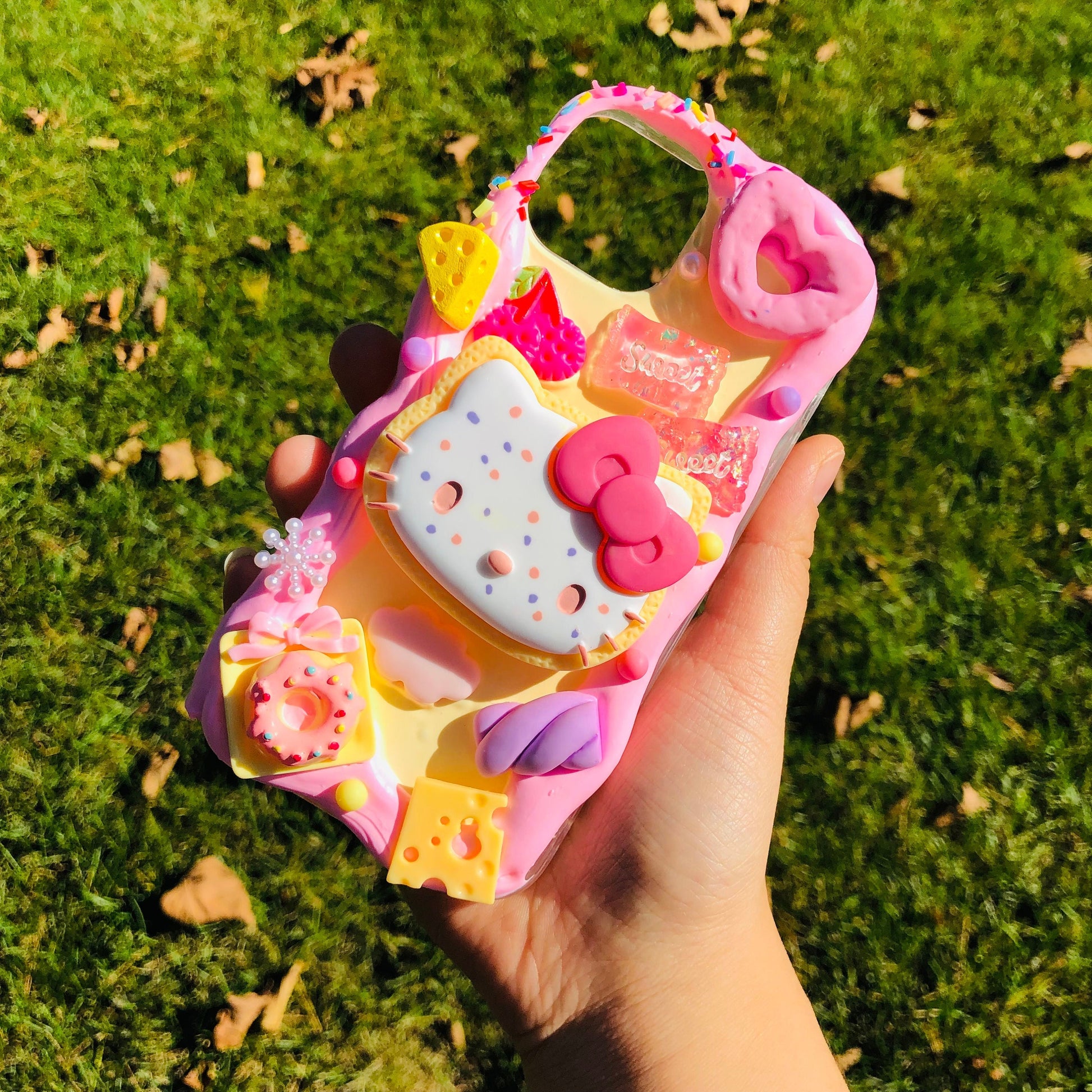 Kawaii Decoden Phone Case, Sweet Cookies Friend Phonecase for iPhone XS MAX  