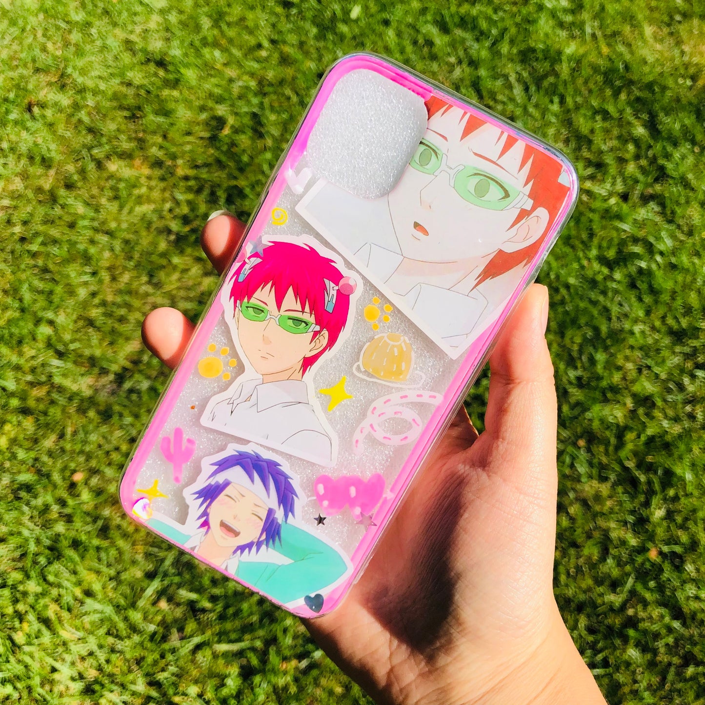 Saiki Kusuo no Ψ Nan Resin Phone Case