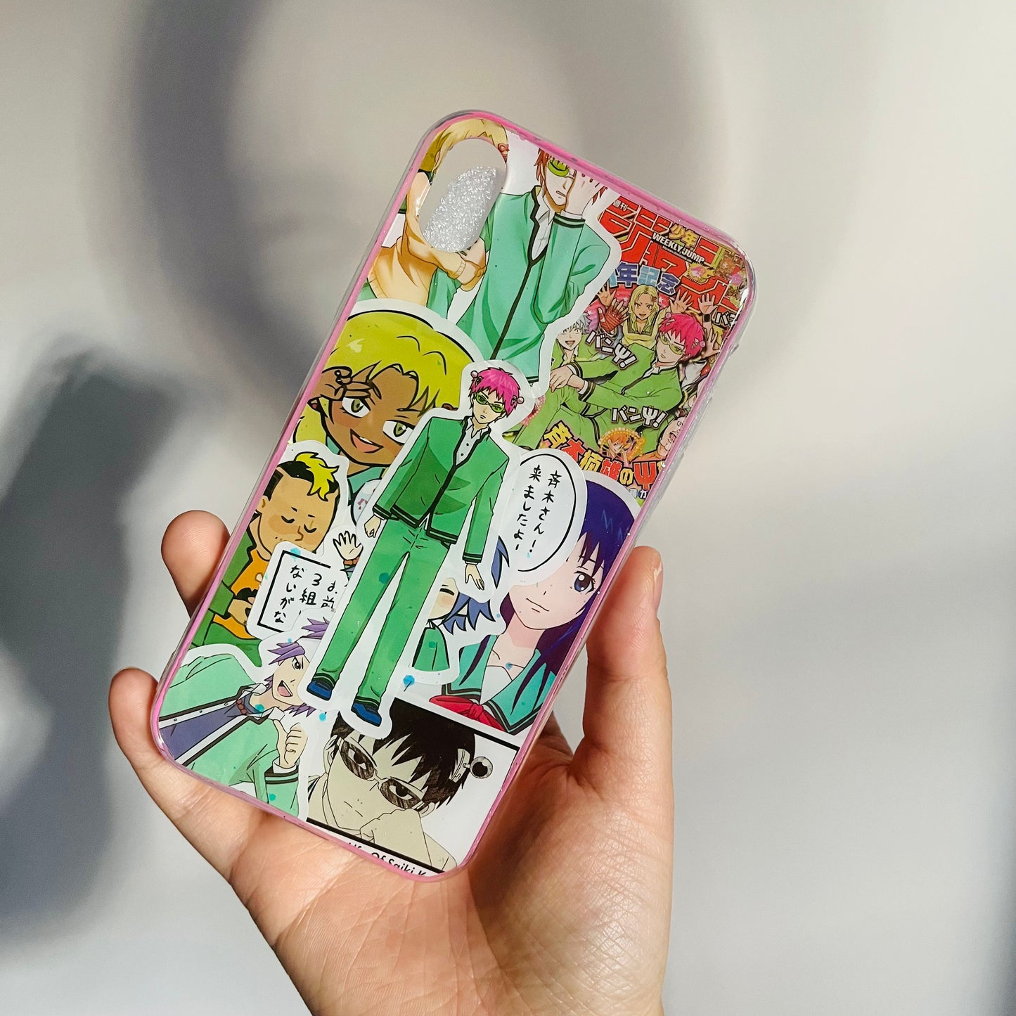 Saiki Kusuo no Ψ Nan Resin Phone Case