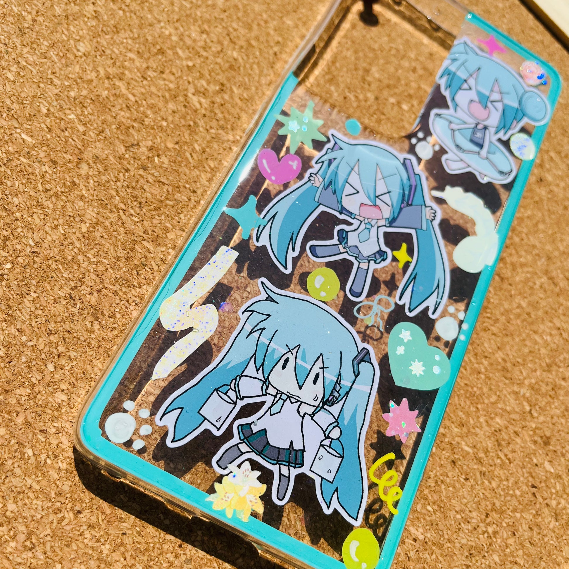 Hatsune Miku Resin Phone Case AmberCraftDesign