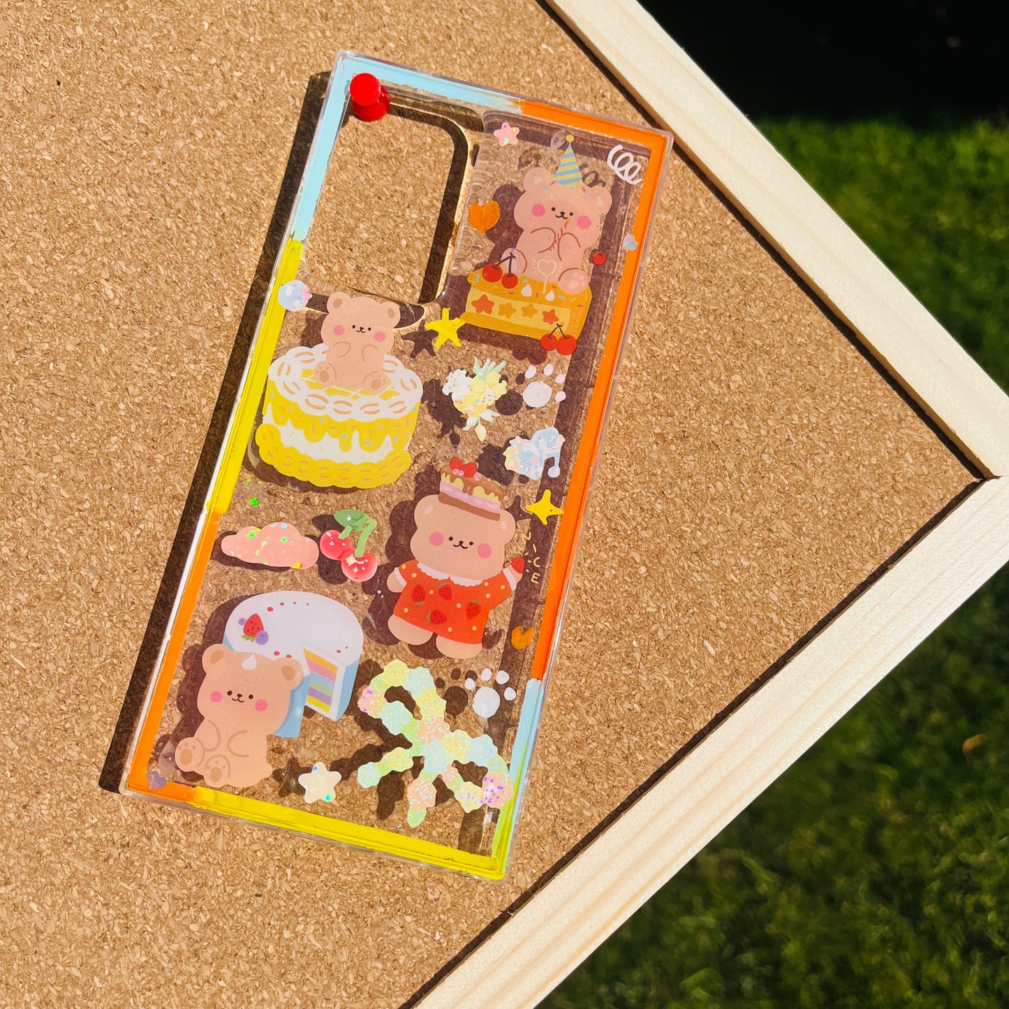 Bears Birthday Resin Phone Case